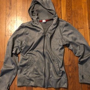 The North Face hooded zip-up jacket